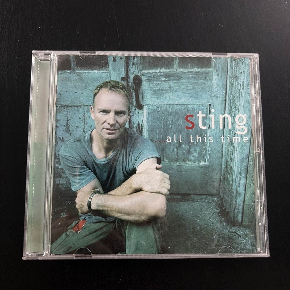 Sting - All This Time (CD, 2001, A&M Records) Rock Music Album